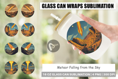 Glass Can Falling Meteor Product Image 1