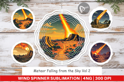 Wind Spinner Falling Meteor Product Image 1