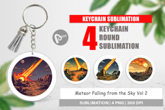 Keychain Falling Meteor Product Image 1