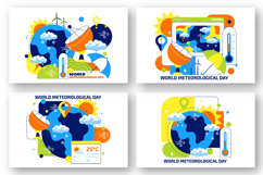10 World Meteorological Day Illustration Product Image 2