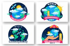 12 World Meteorological Day Illustration Product Image 2