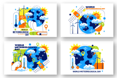 10 World Meteorological Day Illustration Product Image 3