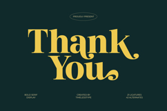 Metguy Behope - Bold Serif Display Product Image 20