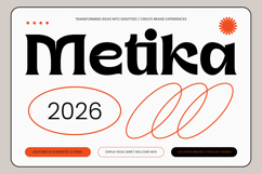 Metika - Display Bold Serif Product Image 1