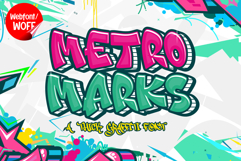 Metro Mark | Modern Display Webfont for Clean Websites Product Image 1