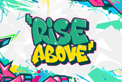 Metro Marks - Thick Graffiti Font Product Image 2