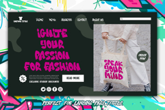 Metro Mark | Modern Display Webfont for Clean Websites Product Image 4