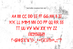 Meturn - The Casual Brush Font Product Image 5