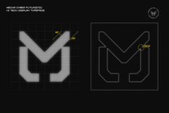 Mexatron - Sci-Fi Display Font Product Image 7