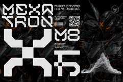 Mexatron - Sci-Fi Display Font Product Image 8
