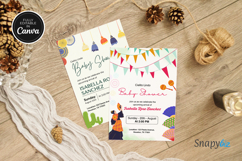 Mexican Baby Shower Invitation Canva Template Product Image 7