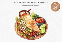 Mexican Food Taco Watercolor Guacamole Burrito Clipart PNG Image Transparent Print for invitation t-shirt designs sublimation designs tumbler kids printable  Watercolor mexican food png, sublimation, taco clipart, guacamole clip art, scrapbooking, burrito