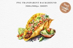 Mexican Food Taco Watercolor Guacamole Burrito Clipart PNG Image Transparent Print for invitation t-shirt designs sublimation designs tumbler kids printable  Watercolor mexican food png, sublimation, taco clipart, guacamole clip art, scrapbooking, burrito