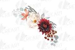 Colours of Mexico flower bouquet wedding invitation template Product Image 9