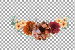 Colours of Mexico flower bouquet wedding invitation template Product Image 14