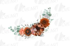 Colours of Mexico flower bouquet wedding invitation template Product Image 10