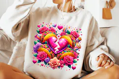 Love Tacos PNG, Cinco De Mayo Sublimation, Mexico PNG Product Image 3
