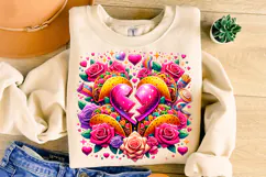 Love Tacos PNG, Cinco De Mayo Sublimation, Mexico PNG Product Image 1