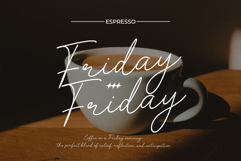 Misty Grey - Minimalist Script Font Product Image 5