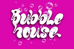 Momo Game - Bubble Display Font Product Image 4