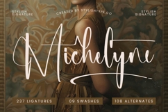 Michelyne - Stylish Signature Font Product Image 1