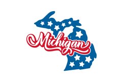 Michigan SVG Cut Files Product Image 1