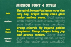 Mickon - Bold Display Font Product Image 3
