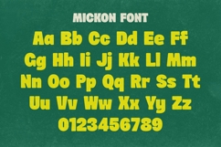 Mickon - Bold Display Font Product Image 7