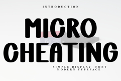 Micro Cheating Product Image 1