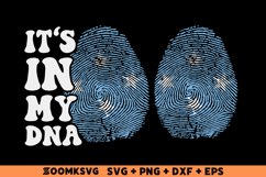 It's in my DNA Micronesia Flag Fingerprint Sublimation Product Image 1