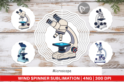 Wind Spinner Lab Microscope Product Image 1