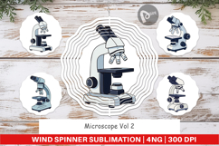 Wind Spinner Lab Microscope Product Image 1