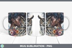 GorgeousMIDJOURNEY Mug Wrap design.
