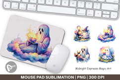 Midnight Espresso Magic Art Mouse Pad Product Image 1