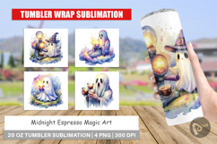 Midnight Espresso Magic Art Tumbler Product Image 1