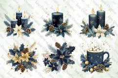 Blue And Gold Christmas Sublimation Bundle Product Image 4