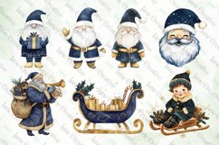 Blue And Gold Christmas Sublimation Bundle Product Image 5