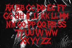 MIDNIGHT LEGACY Black Metal Font Product Image 13