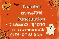 Midnight Meow Halloween | Web Font Product Image 7