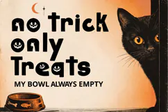 Midnight Meow Halloween | Web Font Product Image 5