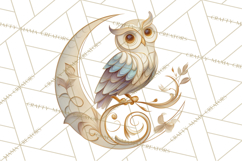 Art Nouveau Halloween Png, Spooky Halloween Clipart Product Image 3