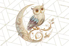 Art Nouveau Halloween Png, Spooky Halloween Clipart Product Image 3