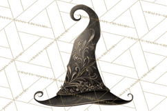 Art Nouveau Halloween Png, Spooky Halloween Clipart Product Image 2