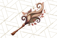 Art Nouveau Halloween Png, Spooky Halloween Clipart Product Image 5