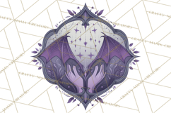 Art Nouveau Halloween Png, Spooky Halloween Clipart Product Image 3