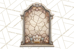 Art Nouveau Halloween Png, Spooky Halloween Clipart Product Image 4