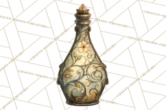 Art Nouveau Halloween Png, Spooky Halloween Clipart Product Image 5