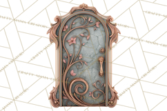 Art Nouveau Halloween Png, Spooky Halloween Clipart Product Image 4