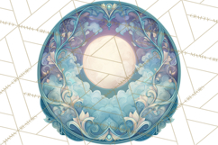 Art Nouveau Halloween Png, Spooky Halloween Clipart Product Image 3