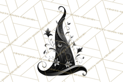 Art Nouveau Halloween Png, Spooky Halloween Clipart Product Image 4